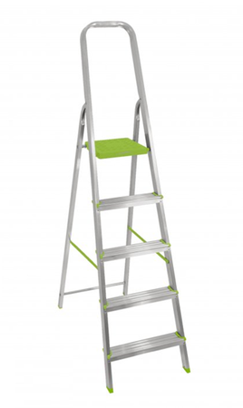 Escalera Tijera de Aluminio Alpaca 4 Escalones ALP-ESC0005