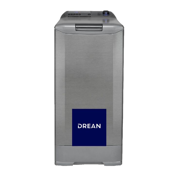 LAVARROPAS DREAN CARGA SUPERIOR 8 KG, 1000 RPM, A++, SIMIL INOX (LTDR0810PI0) - Vista principal