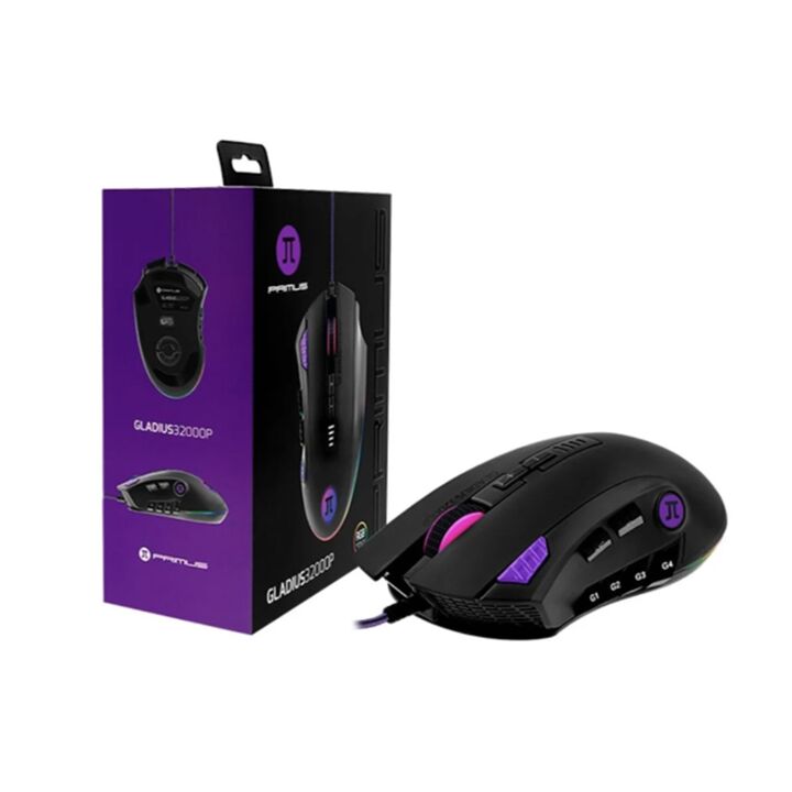 Mouse Primus Gladius 32000P MSE USB RGB Negro - Vista principal