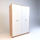 Placard De Abrir 1,2m 4 Puertas 2 Cajones Olmo F. Everest Tables - Miniatura 1
