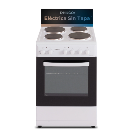 Cocina Electrica Philco Phch050B 4 Hornallas 50Cm Blanco