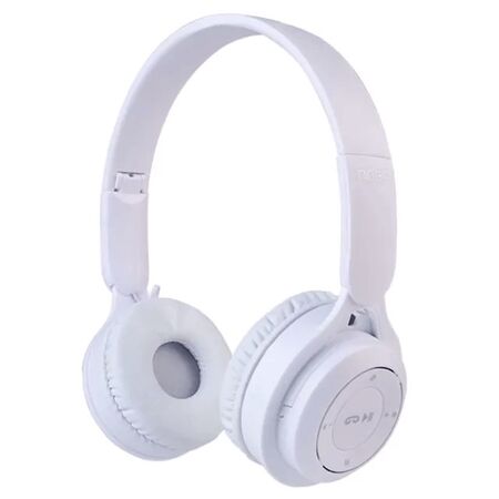 Auricular Bluetooth Vincha Blanco Noga - NG-A208BT BL