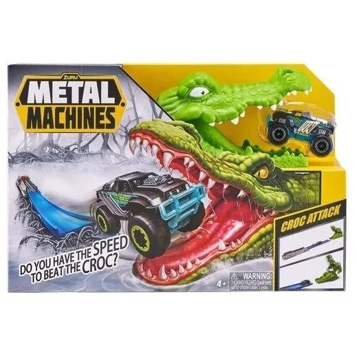 Pista de autos Metal Machines Crocodile 7058 - Vista principal