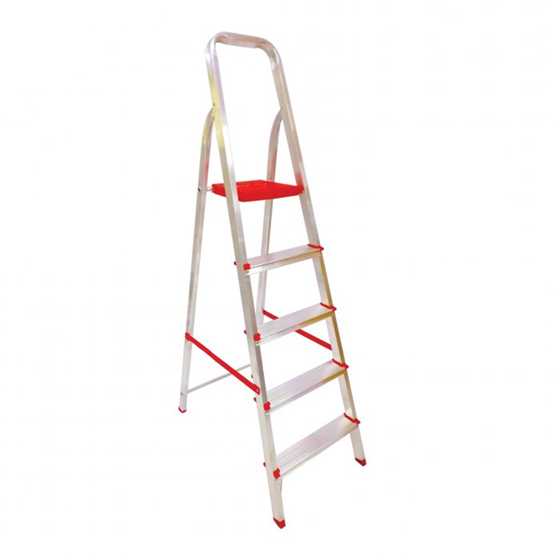 Escalera Doméstica de Aluminio Alpaca 4 Escalones ALP-ESC0064 - Vista principal