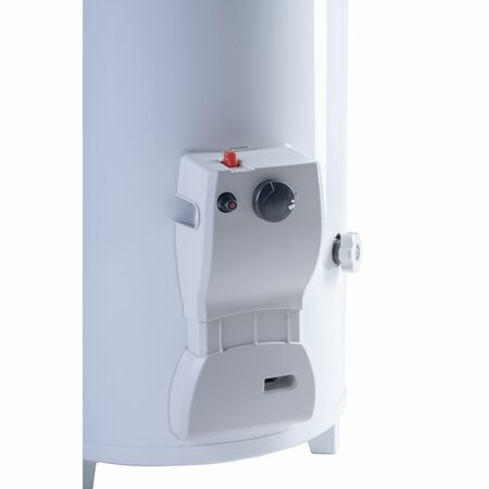 Termotanque Rheem a Gas 80 Litros Pie TPG080GNRH Garantia 10 Años