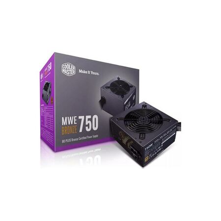 Fuente 750W Cooler Master 80mas Glod MWE ATX 3.1 FM