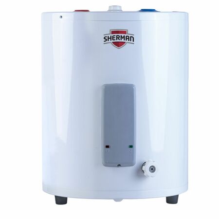 Termotanque Sherman Electrico 55 Litros Conexion Sup - Apoyar
