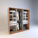 Vestidor 1,80m 4 Cajones Olmo F. Everest Tables - Miniatura 2