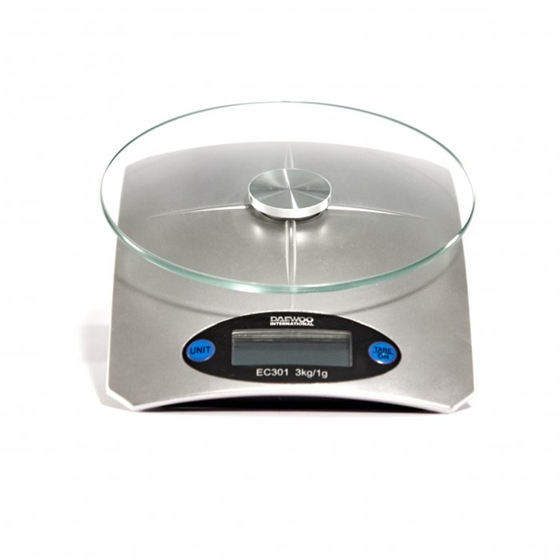 Balanza Comercial de Cocina Vidrio Daewoo DI-8252 - Vista principal
