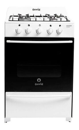 Cocina Escorial Master Classic Gas Natural 4 Hornallas Visor