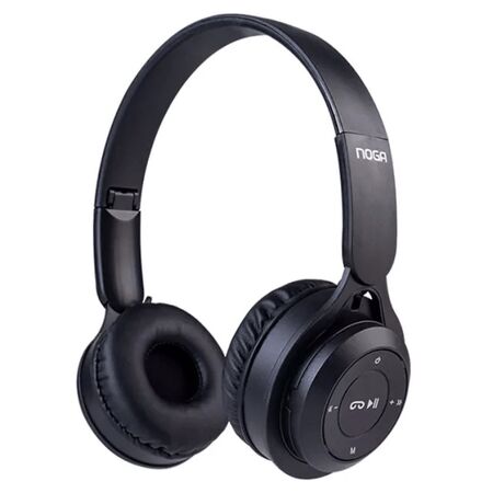 Auricular Bluetooth Vincha Negro Noga - NG-A208BT