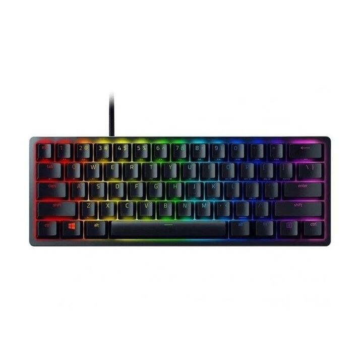 Teclado Razer Huntsman Mini 60% Optical Purple Switch Spanish Layout - Vista principal