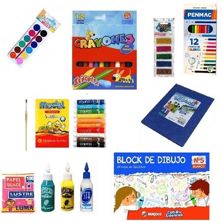 Kit Prescolar utiles Colegio Jardin G-AC054