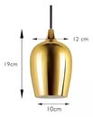 Lampara Lustre Colgante Dorado Philips - E2724Wx1 915005091501 - Miniatura 3
