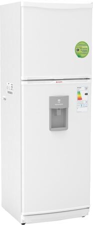 Heladera Con Freezer Conqueror 364 Litros Con Dispenser 2F-1800Bda Blanco