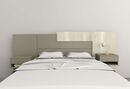Respaldo Box 1,40m.y 1,60m. Nevado Gris C. Tables - Miniatura 2