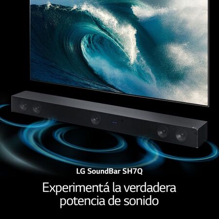 Soundbar LG SH7Q 800W 5.1 CH DTSX Subwoofer inalambrico