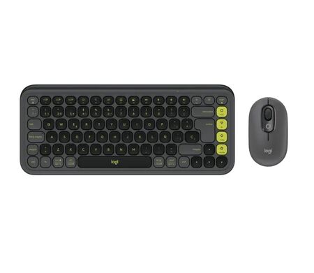 Teclado y Mouse Logitech Pop Icon Graphite 920-013052