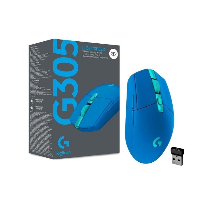 Mouse Logitech G305 Gaming Inalambrico Azul - Vista principal