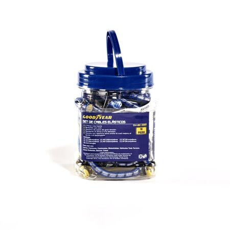 Kit De 10 Tensores Elasticos Con Gancho Good Year GY-BC-3810