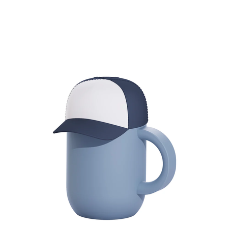 Vaso Térmico Asobu Happy Hat Trucker 360ml - Blue