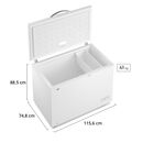 Freezer horizontal Gafa 316L FGHF300B-L Blanco - Miniatura 4