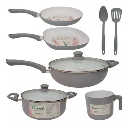 Set De 7 Piezas Carol 57225 - GRIS