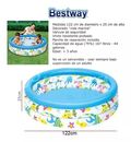 Pileta 3 Aros Fondo Del Mar Grande 122 X 25 Cm 6854 BESTWAY - Miniatura 2