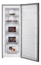 Freezer Vertical Vondom 179lts Digital No Frost Acero Inox - Miniatura 5