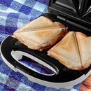 Sandwichera Smartlife SWD5000 2en1 Antiadherent Blanco - Miniatura 10