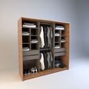 Vestidor 1,80m 4 Cajones Olmo F. Gris C. Tables - Miniatura 2