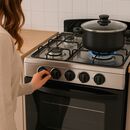 Cocina Multigas 53cm Peabody Acero Inoxidable - Miniatura 4