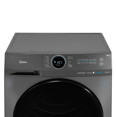 LAVARROPA MIDEA MF200W80WB/T-A1 - TITANIUM, SMART, 1400 RPM, 8 KG,