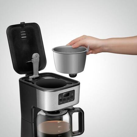 Cafetera Atma Digital 1.8 Lts CA8182P Con Timer Y Reloj
