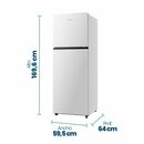 Heladera Philco Top Mount No frost Inverter 324L Blanco - PHNT324BDI - Miniatura 3
