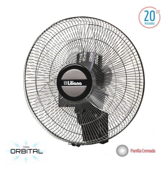 Ventilador De Pared 20 Liliana Vwoc20 20" 3 vel 3 aspas - Vista principal