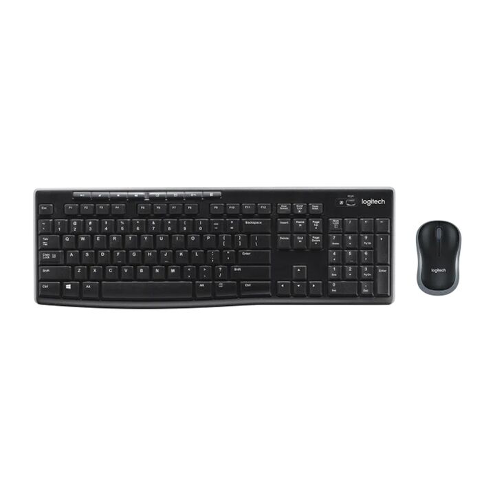 Teclado y Mouse Logitech Wir MK270 Blk 920-004432 - Vista principal