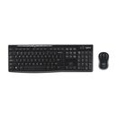 Teclado y Mouse Logitech Wir MK270 Blk 920-004432 - Miniatura 1