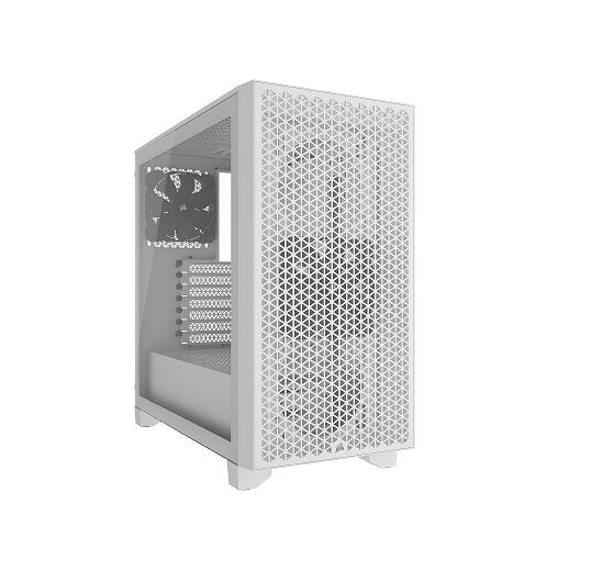 Gabinete Corsair 3000D Airflow TG Mid-Tower White - Vista principal