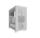 Gabinete Corsair 3000D Airflow TG Mid-Tower White - Miniatura 1