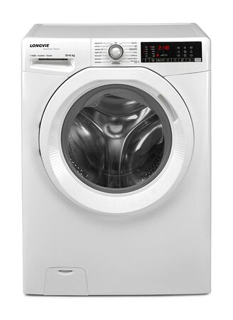 Lavasecarropas LONGVIE L3D41066DMB 10kg 1400RPM secado por calor inverter