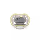 Set De Chupetes Avent Ultra Air Deco X2 6-18M Leon E Hippo SCF085/17 - Miniatura 3