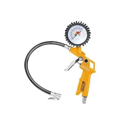 Inflador De Aire Con Manometro Ingco ATG0601