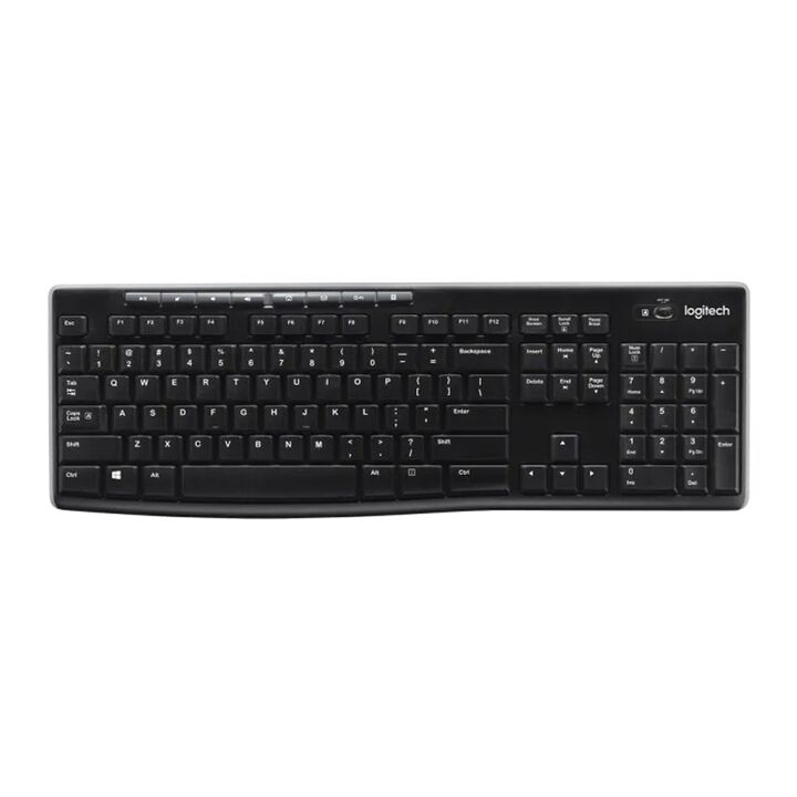Teclado Logitech Wireless K270 Graphite  920-004426 - Vista principal