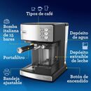 Cafetera Oster BVSTEM6603SS Primalatte Espresso - Miniatura 10