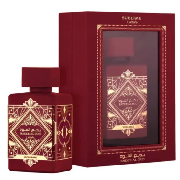 Perfume Lattafa Badee Al Oud Sublime Edp 100ml Unisex Premium - Vista principal