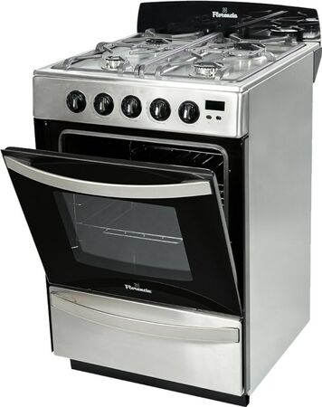 Cocina Florencia 5558 Multigas 4 Hornallas 56Cm Inox