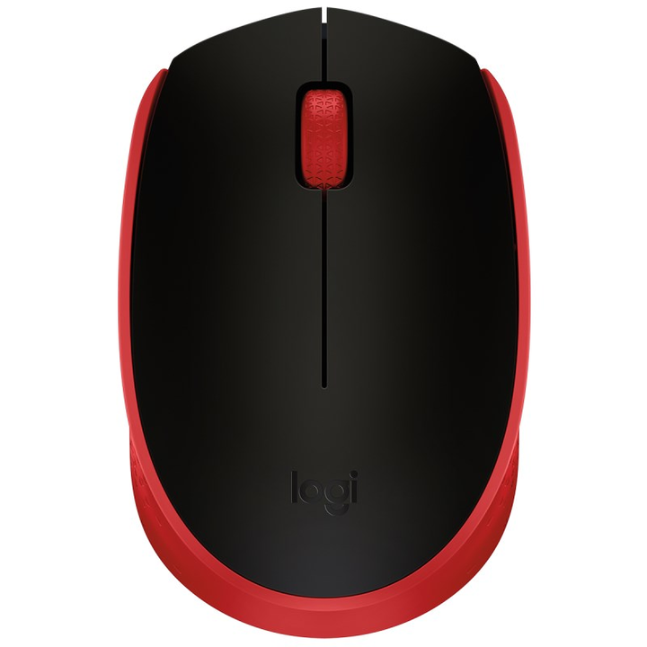 Mouse Logitech M170 Wireless Rojo - Vista principal