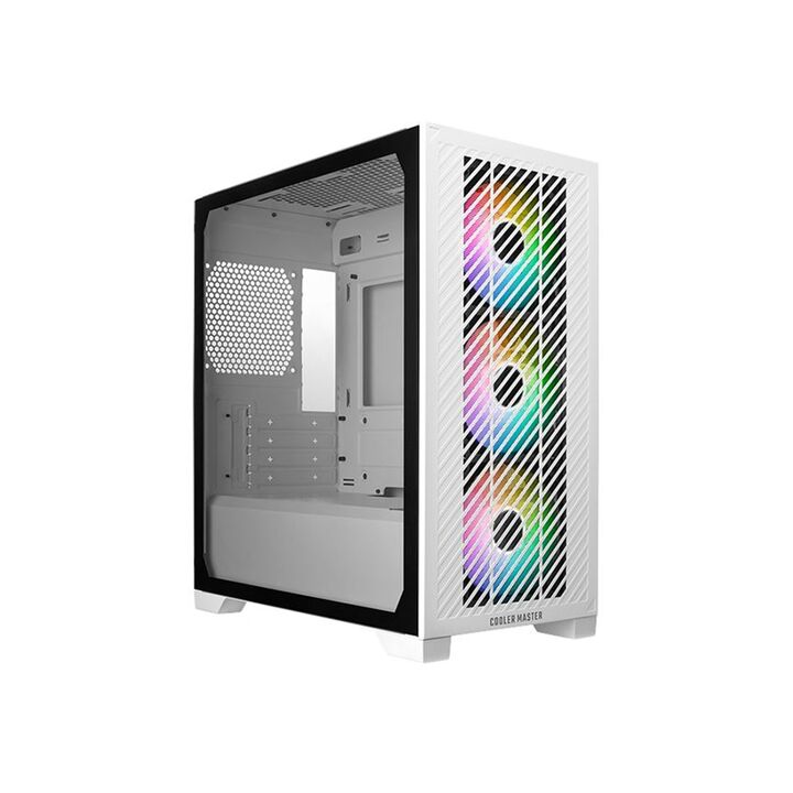 Gabinete Cooler Master Elite 301 Mini Tower Blanco  - Vista principal