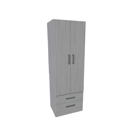 Placard 2 Puertas Muebles Orlandi 61Cm Bahia 3544 Jacaranda